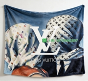 Louis Vuitton Throw Blankets